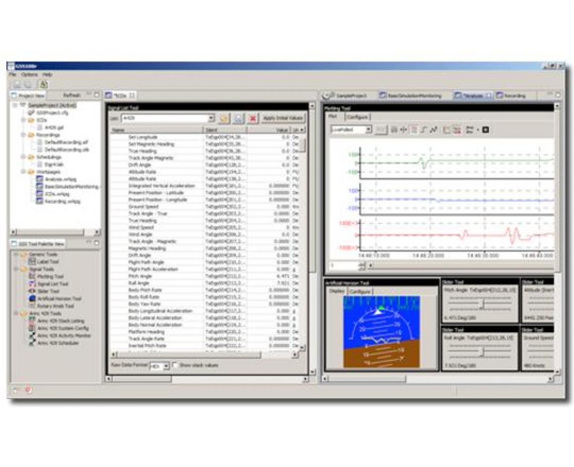GSS100r ARINC 429 Analyser